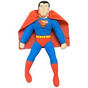 NOS Kellytoy 16” Superman Plush Doll DC Comics Super Hero 2006